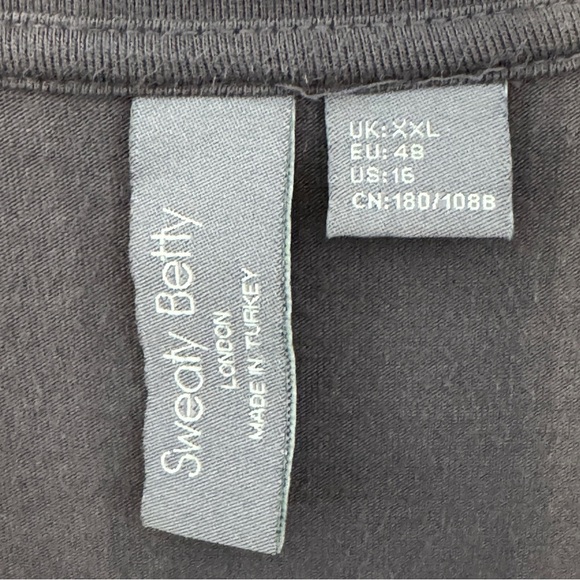 Sweaty Betty Drape Overlay Midi Dress XXL 👗 - Picture 4 of 7